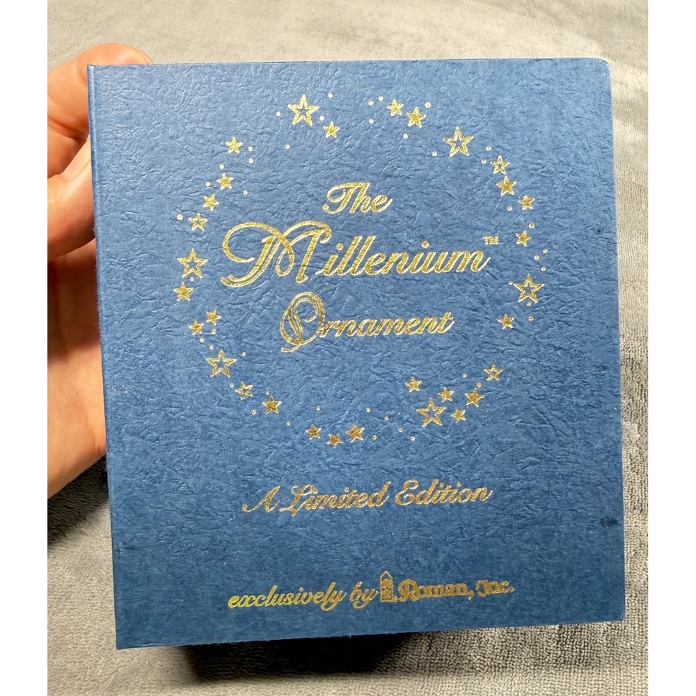 Roman Inc Joyful Promise Millennium Ornament 2000 Limited Edition Madonna